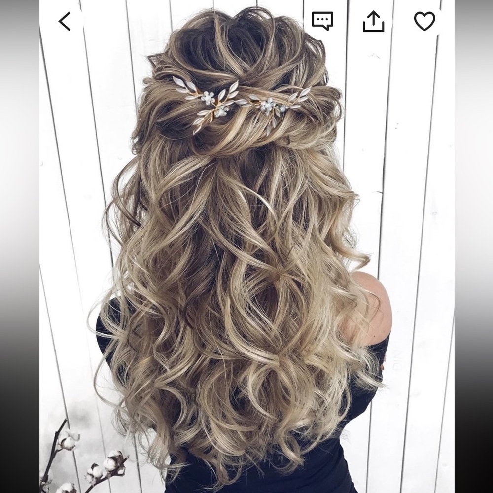 Leaf Bridal Hair Pins